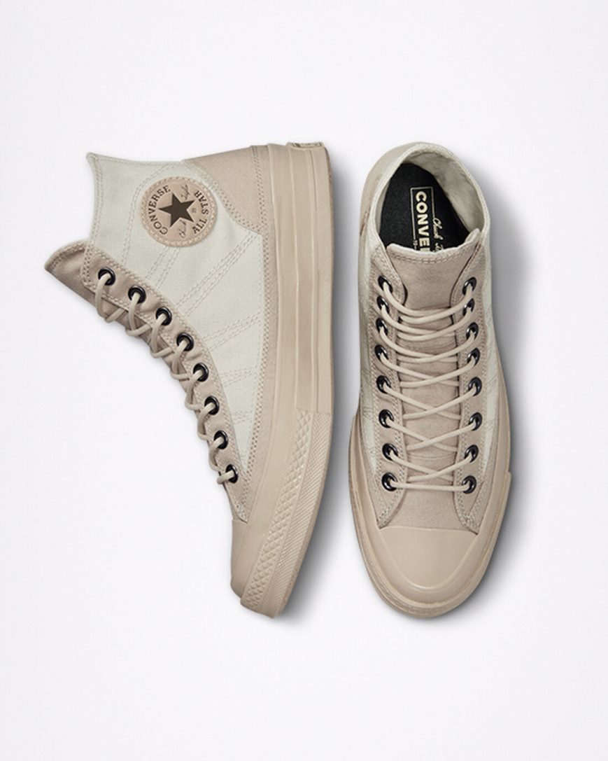 Tenisi Inalti Dama Converse Chuck 70 GORE-TEX® Bej | RO KH13XN386